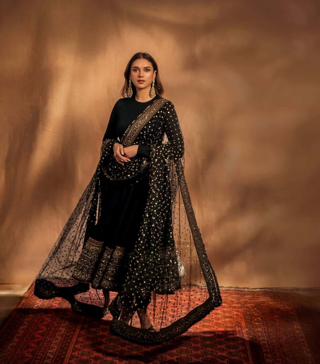 “Elegant Chinon Silk Gown Set with Sequence & Zari Embroidery, Fully Stitched Pants, and Soft Net Dupatta”