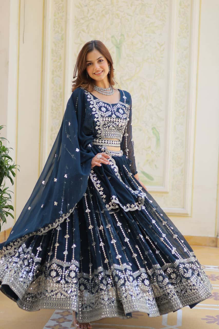 Women's designer ready to wear lehenga choli with dupatta sets