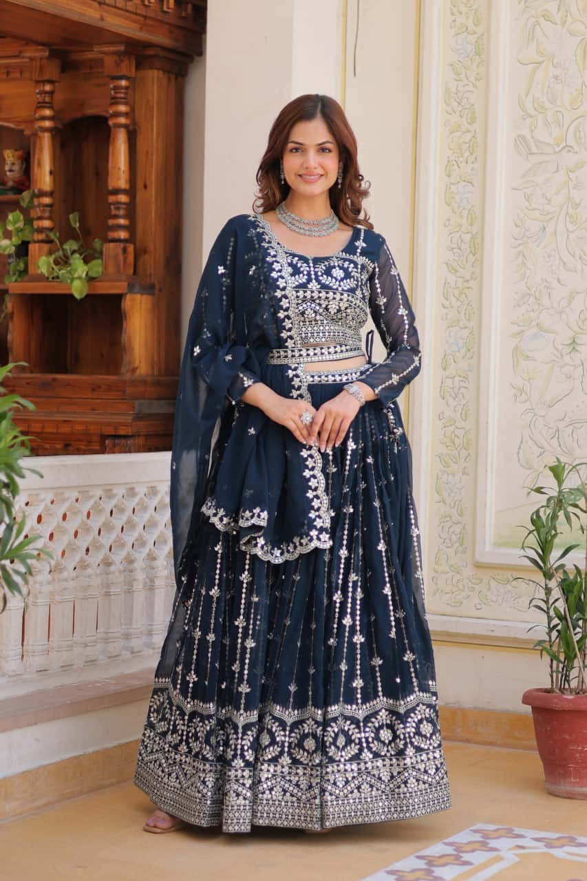 Women's designer ready to wear lehenga choli with dupatta sets