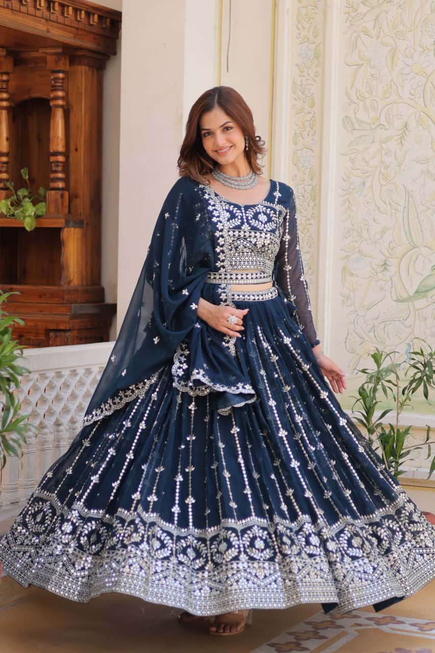 Women's designer ready to wear lehenga choli with dupatta sets
