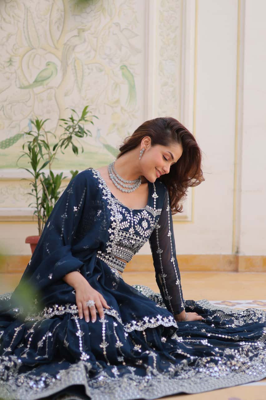 Women's designer ready to wear lehenga choli with dupatta sets