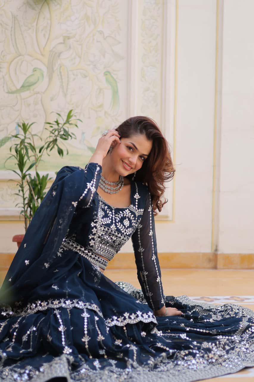 Women's designer ready to wear lehenga choli with dupatta sets