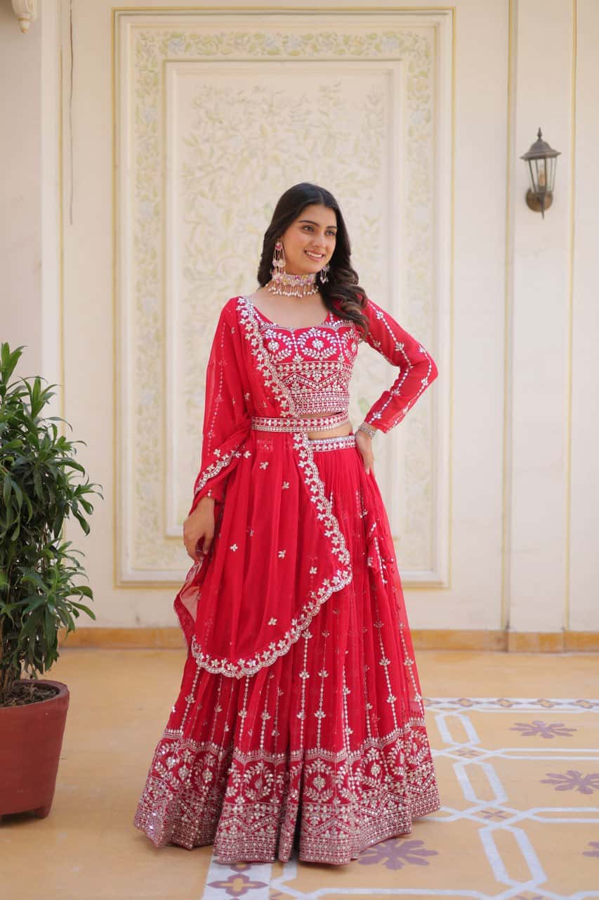 Women's designer ready to wear lehenga choli with dupatta sets