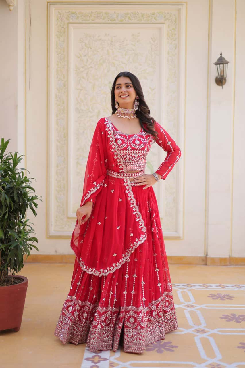 Women's designer ready to wear lehenga choli with dupatta sets