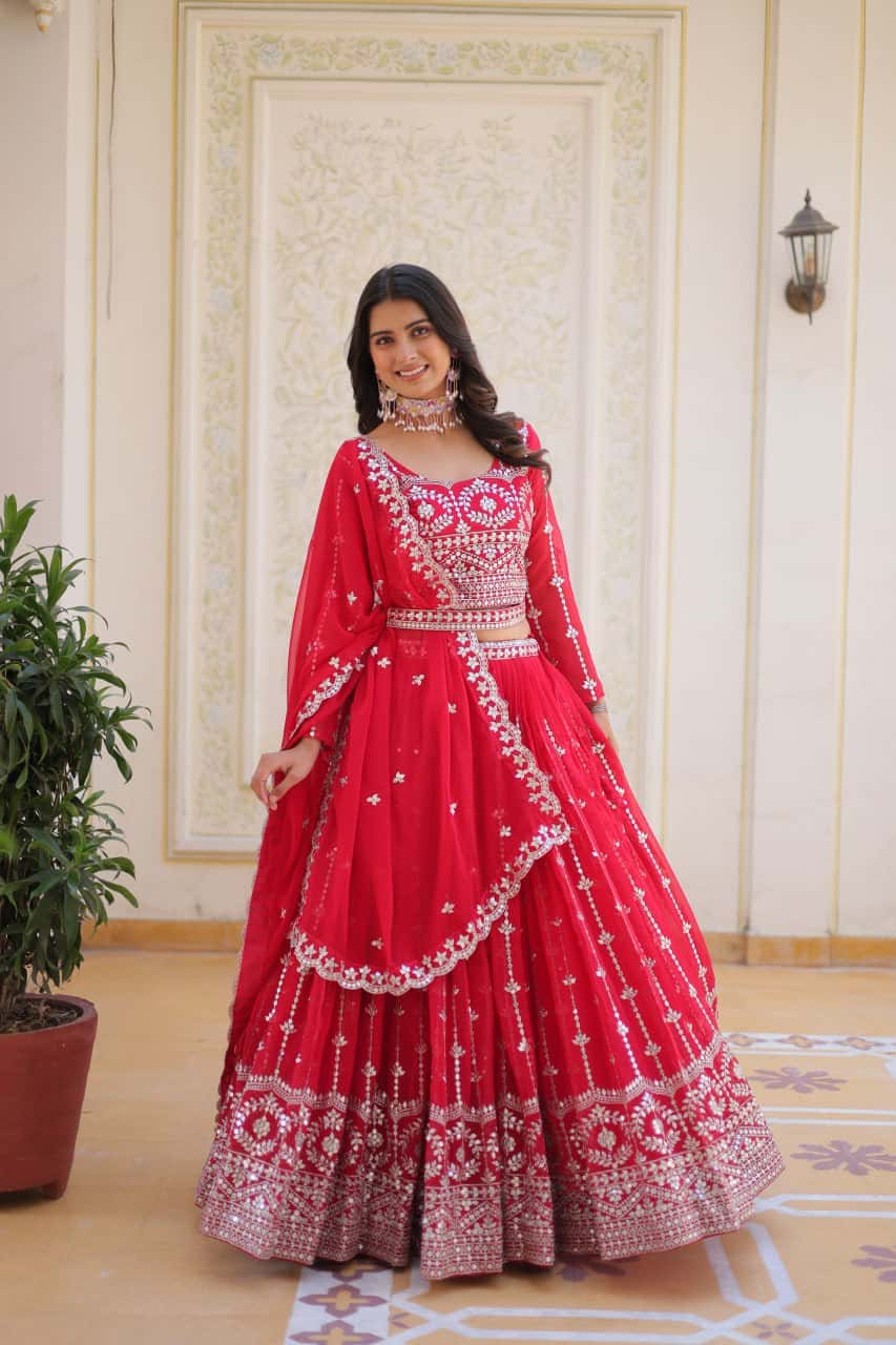 Women's designer ready to wear lehenga choli with dupatta sets