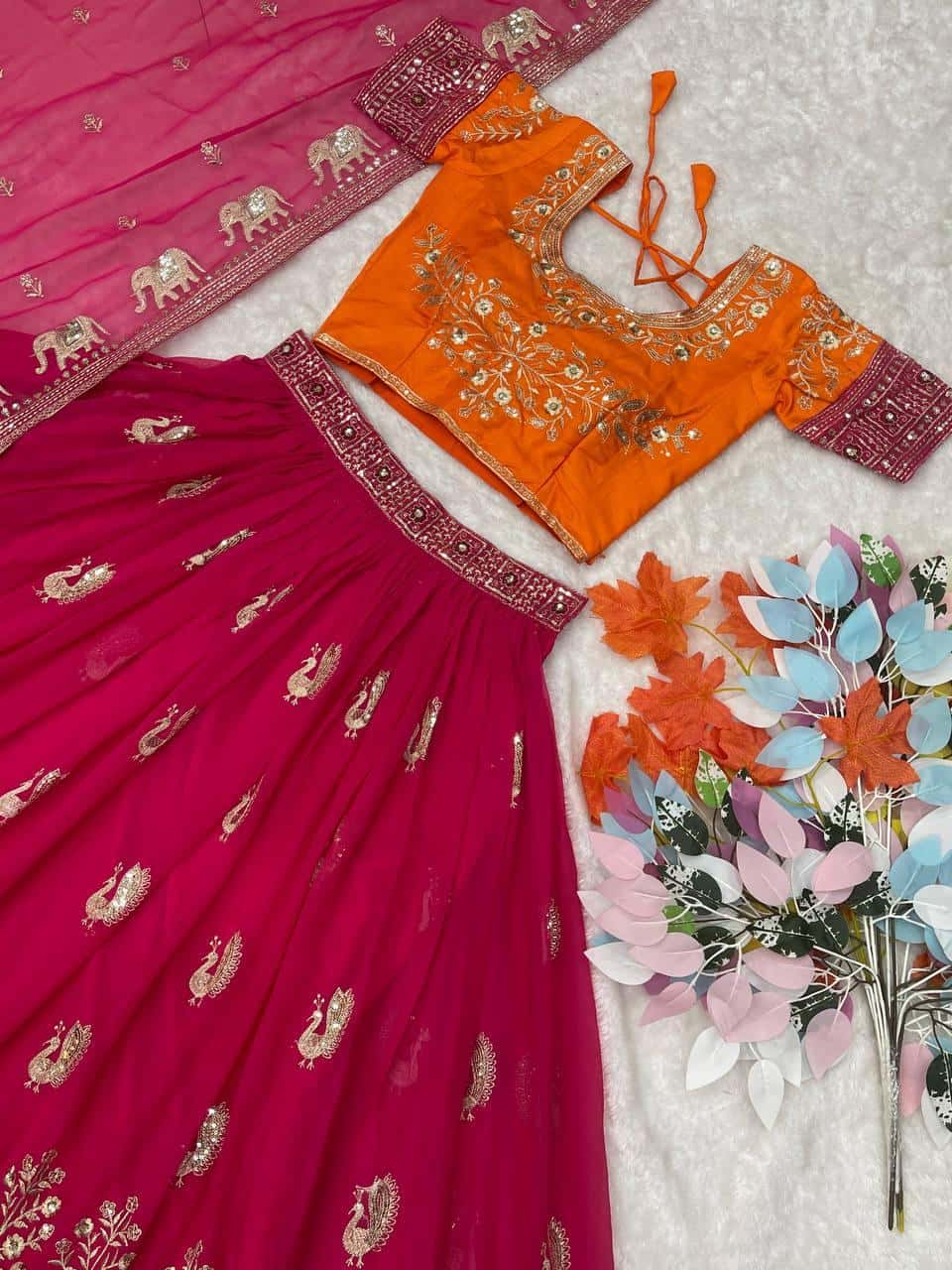 Radhika Wedding Lehenga Choli with Dupatta