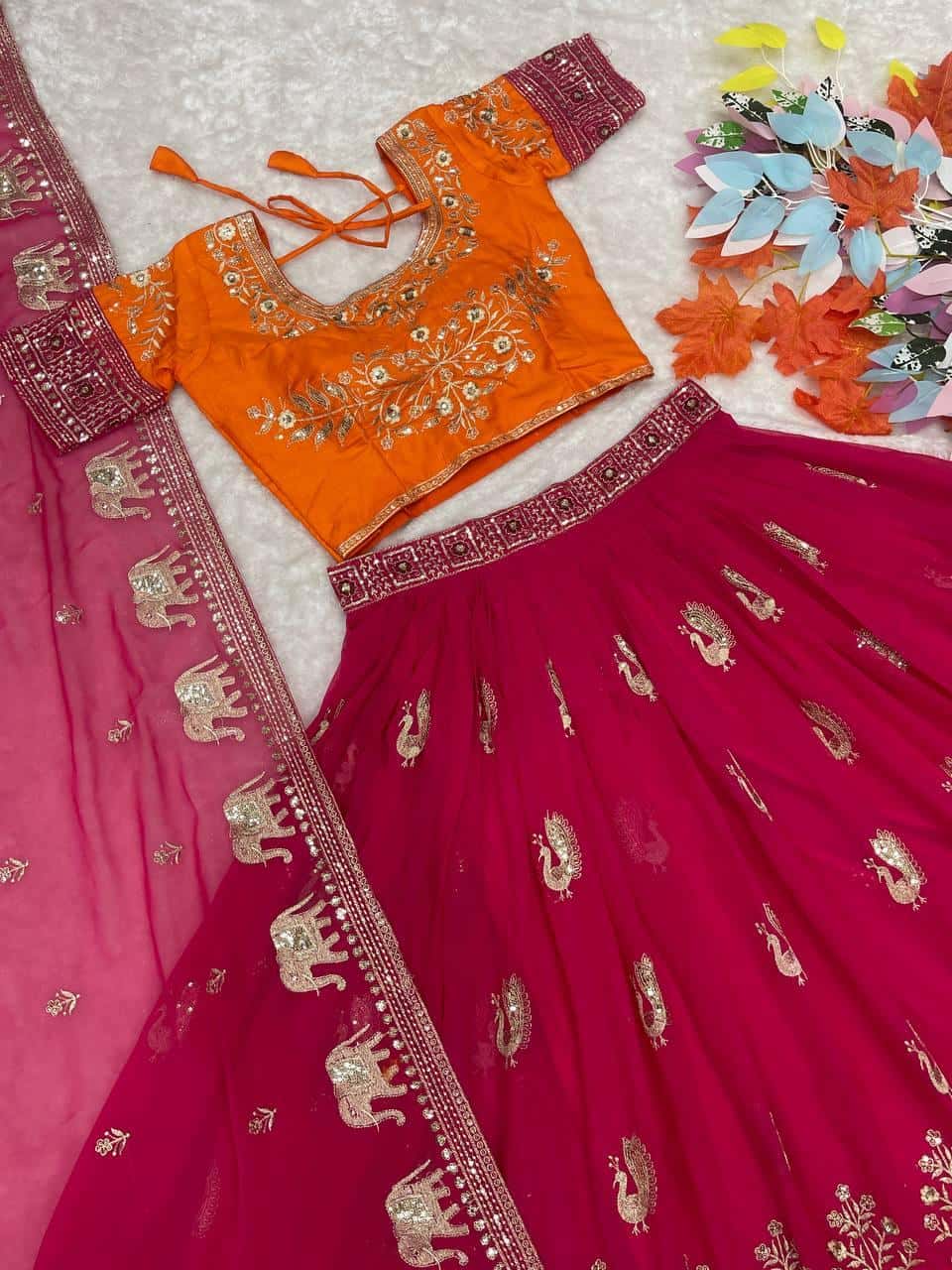 Radhika Wedding Lehenga Choli with Dupatta