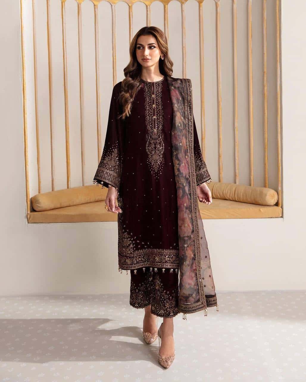 Pakistani Designer Salwar Kameez for Kurta Pant set