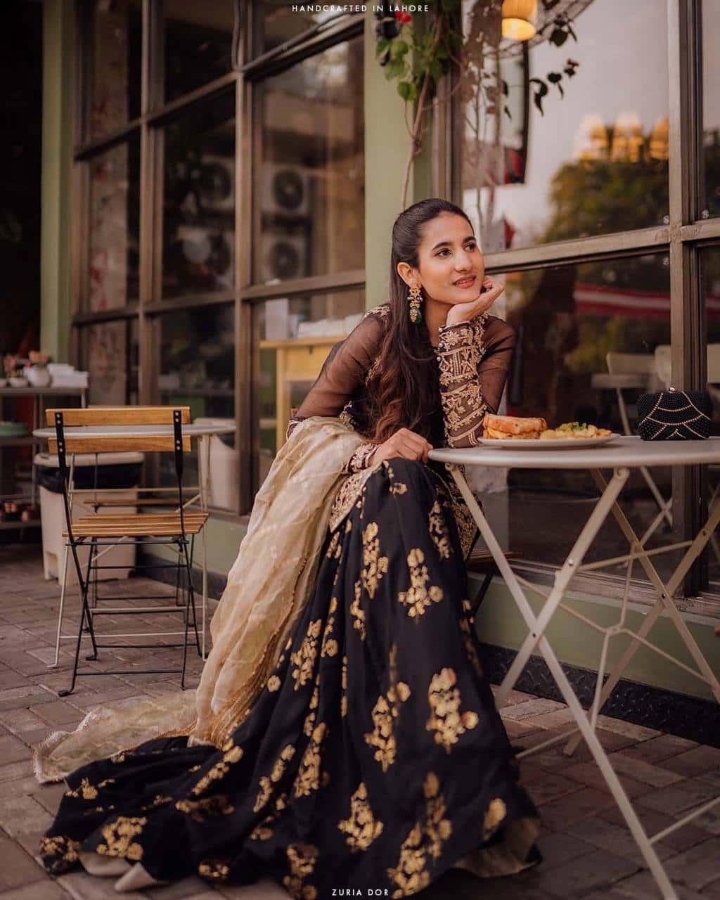 Elegant Faux Georgette Embroidered Sharara Set with Dupatta