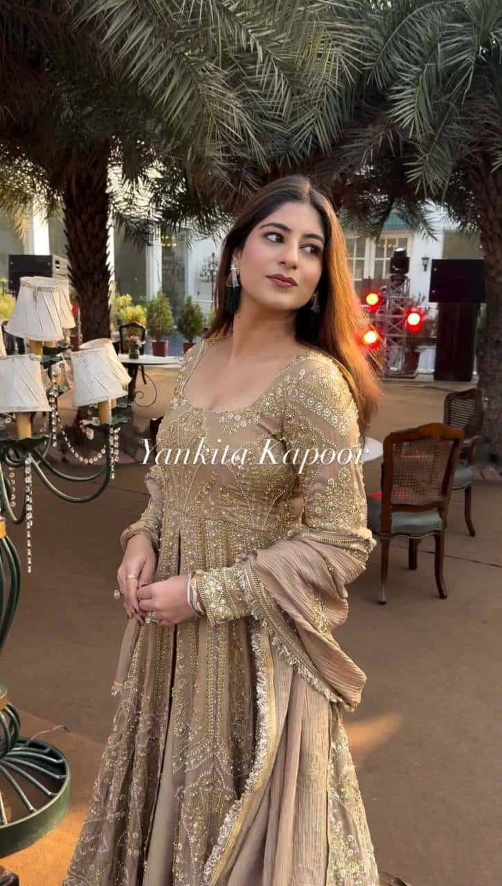 Elegant Pure Chinnon Silk Lehenga Set with Embroidered Top and Dupatta