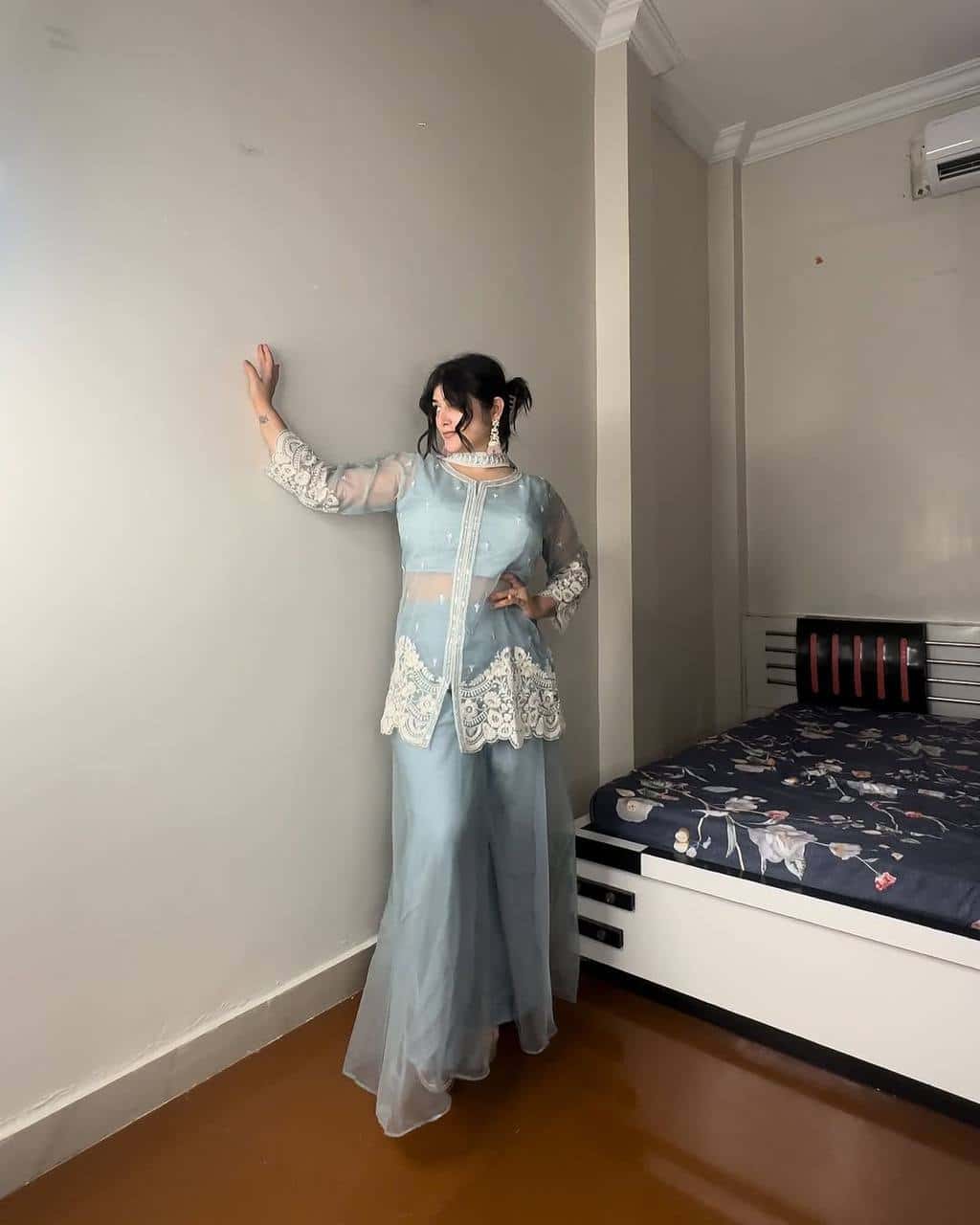 New Four Piece Indo-Western Outfit for the Trendy Wedding Season