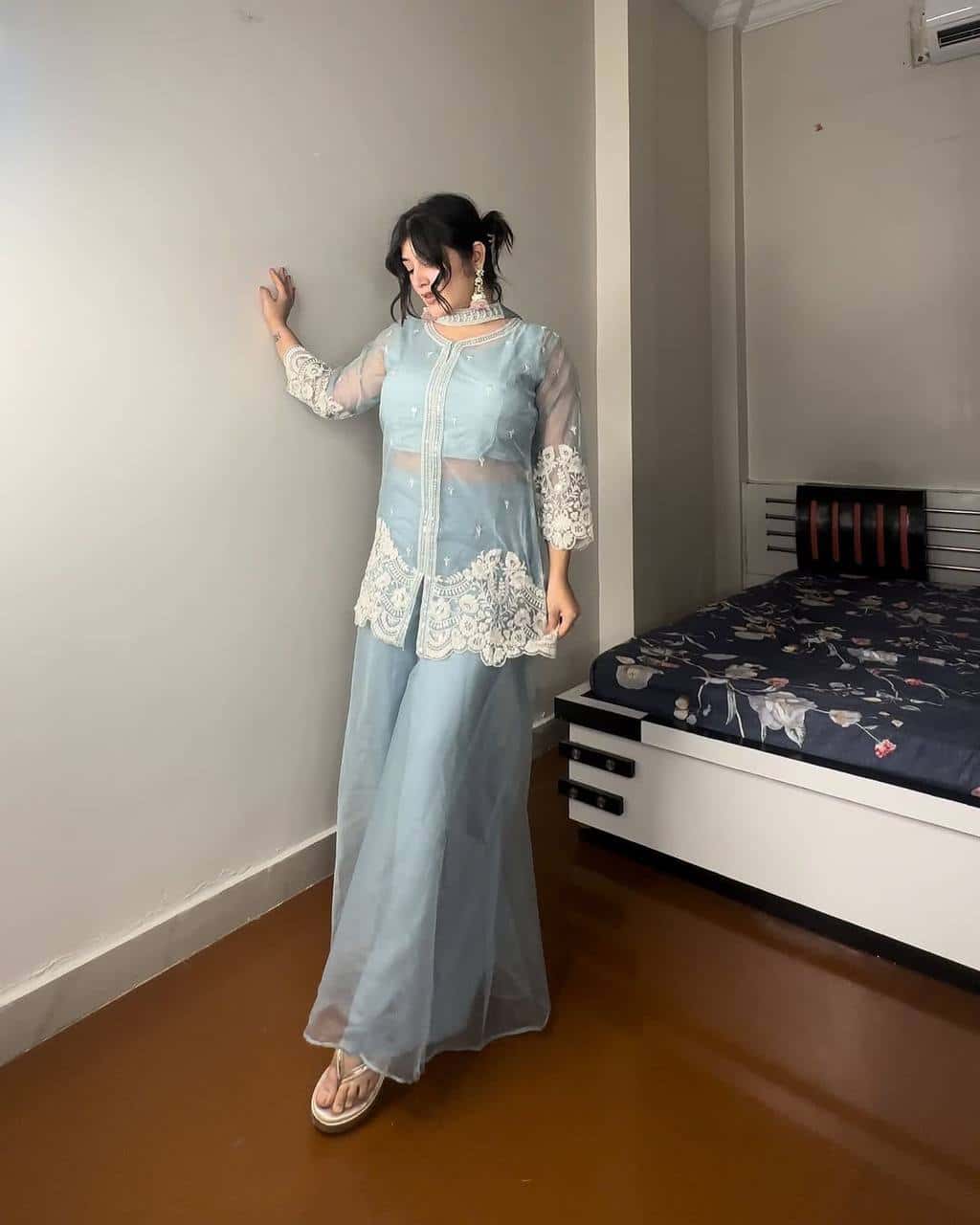 New Four Piece Indo-Western Outfit for the Trendy Wedding Season