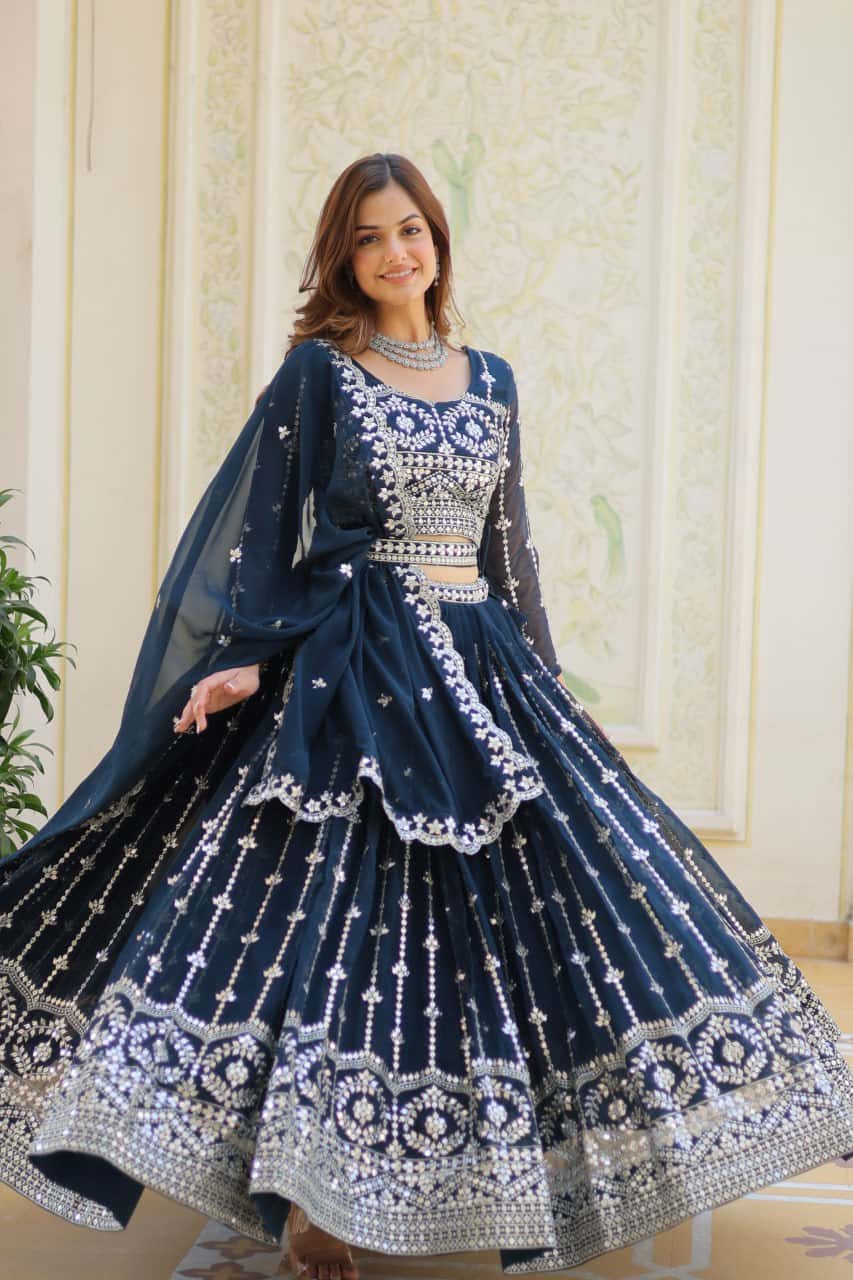 Women's designer ready to wear lehenga choli with dupatta sets