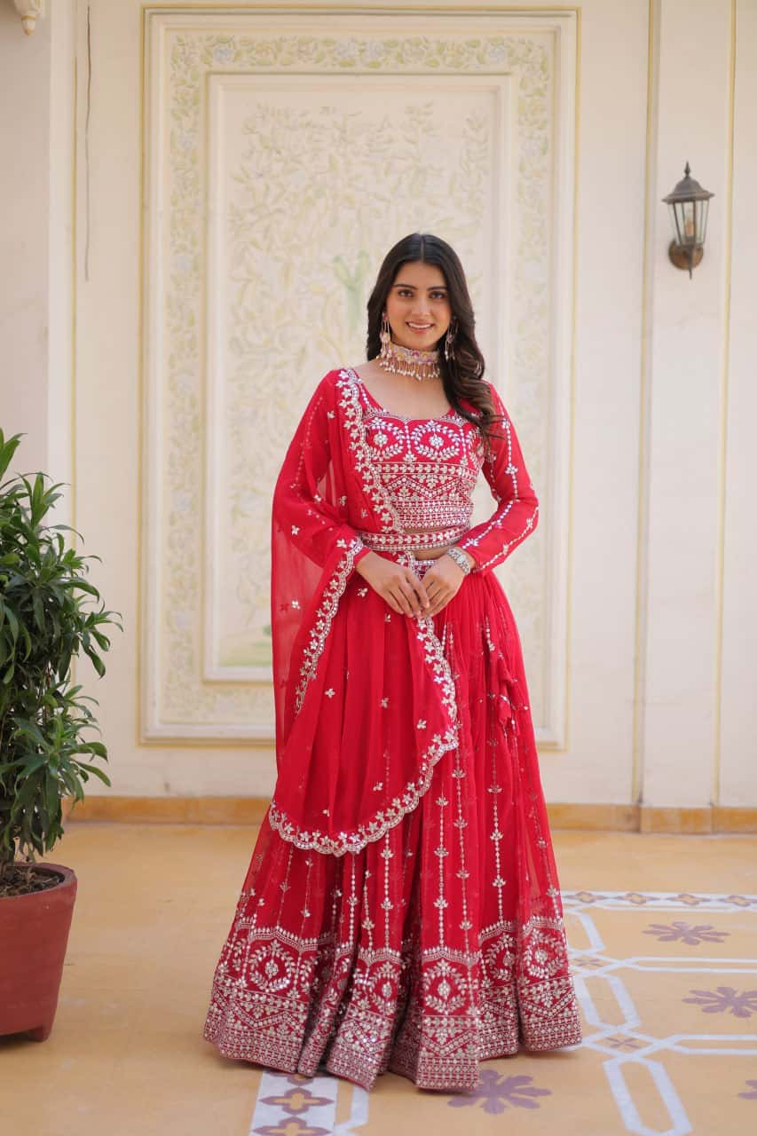 Women's designer ready to wear lehenga choli with dupatta sets