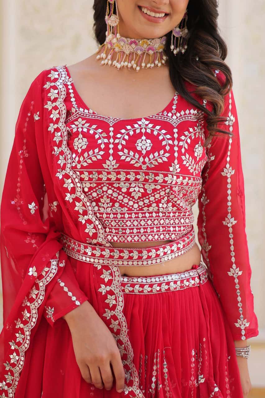 Women's designer ready to wear lehenga choli with dupatta sets