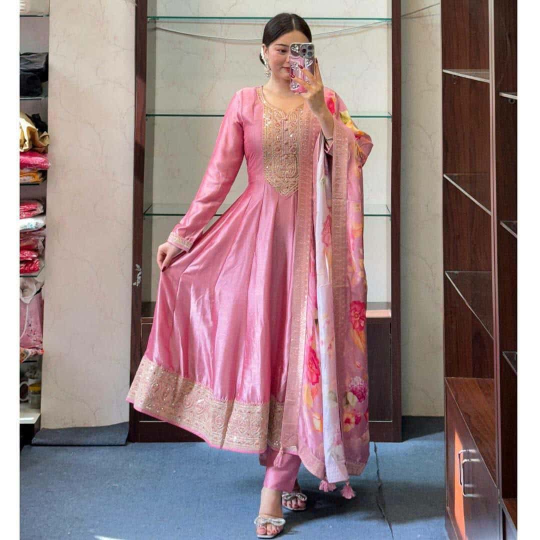 Premium Embroidered Dress for Weddings & Galas